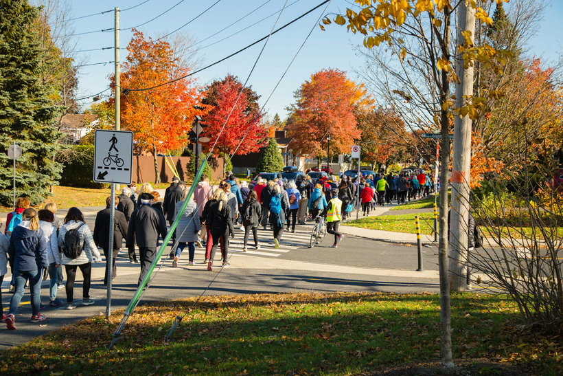 La grande marche : les citoyens sont invités à venir marcher 5 km le 19 octobre prochain