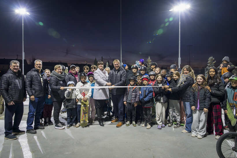 La Ville de Sainte-Julie inaugure son nouveau skatepark